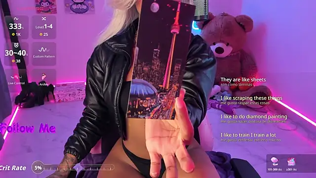 AshantiiSweet online show from November 15, 12:22 am